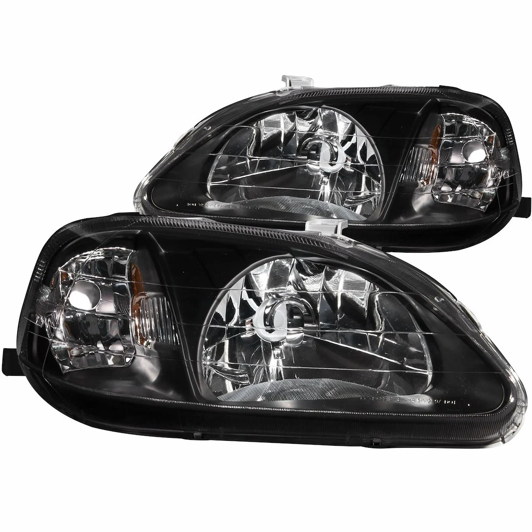 121070 – ANZO Headlight Assembly, Bulb Not Included Standard Beam High Not Included (Uses 9003)/ Low Not Included (Us...